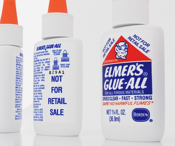 ArtStation - Elmers Glue Bottle